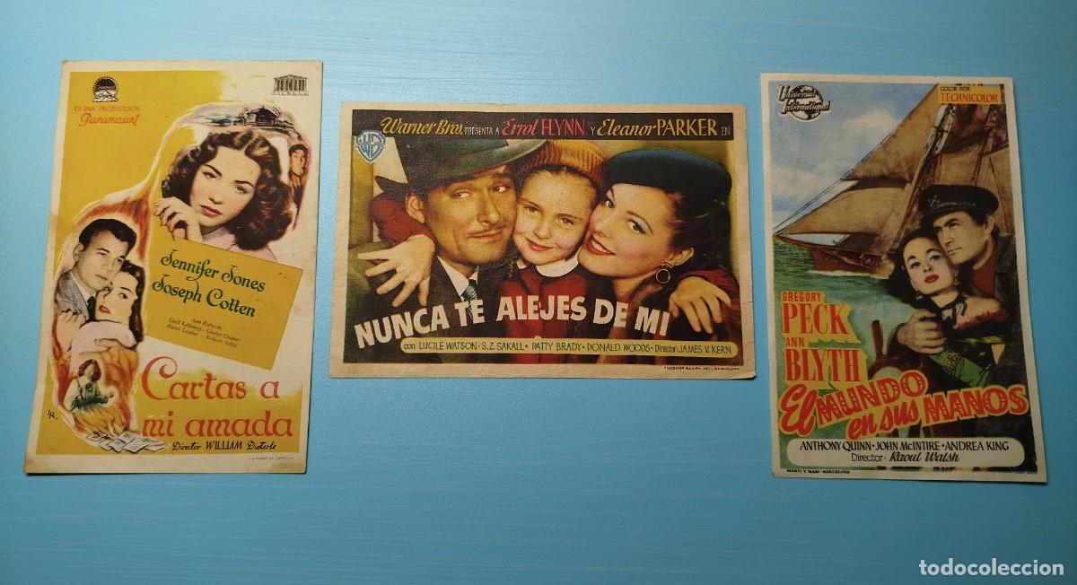 Cine: Lote de 14 antiguos programas de cine - Foto 3