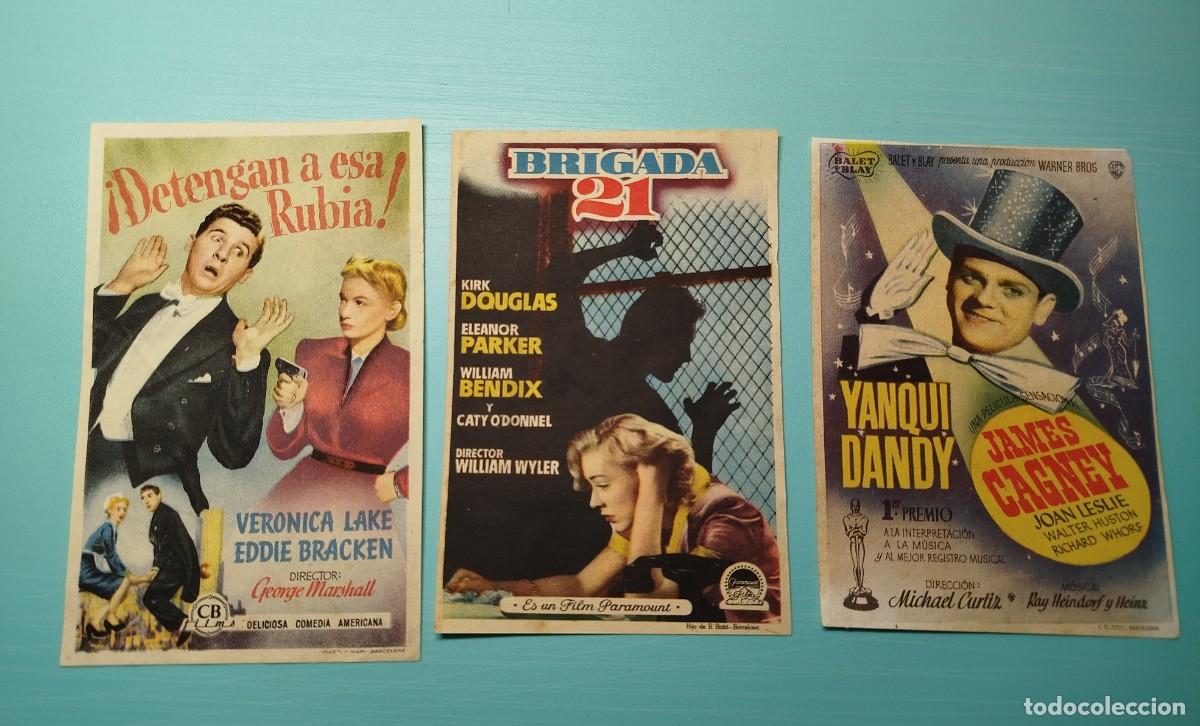 Cine: Lote de 14 antiguos programas de cine - Foto 4