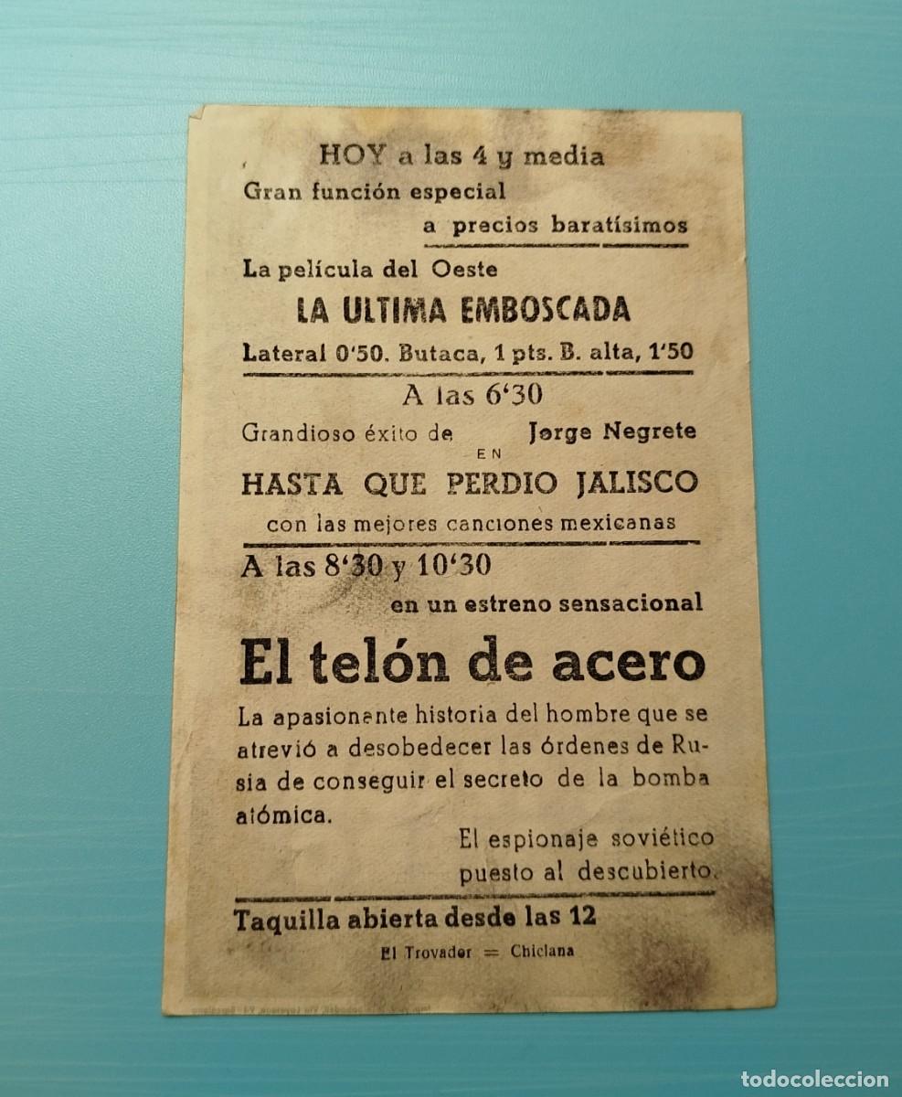 Cine: Lote de 14 antiguos programas de cine - Foto 6