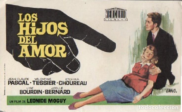 Cine: PROGRAMA DE CINE: LOS HIJOS DEL AMOR PC-9375 - Foto 1