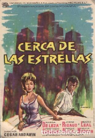 Cine: PROGRAMA DE CINE: CERCA DE LAS ESTRELLAS PC-9378 - Foto 1