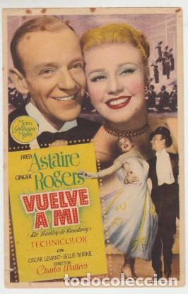 Cine: VUELVE A MI (Fred Astaire y Ginger Rogers) - Foto 1