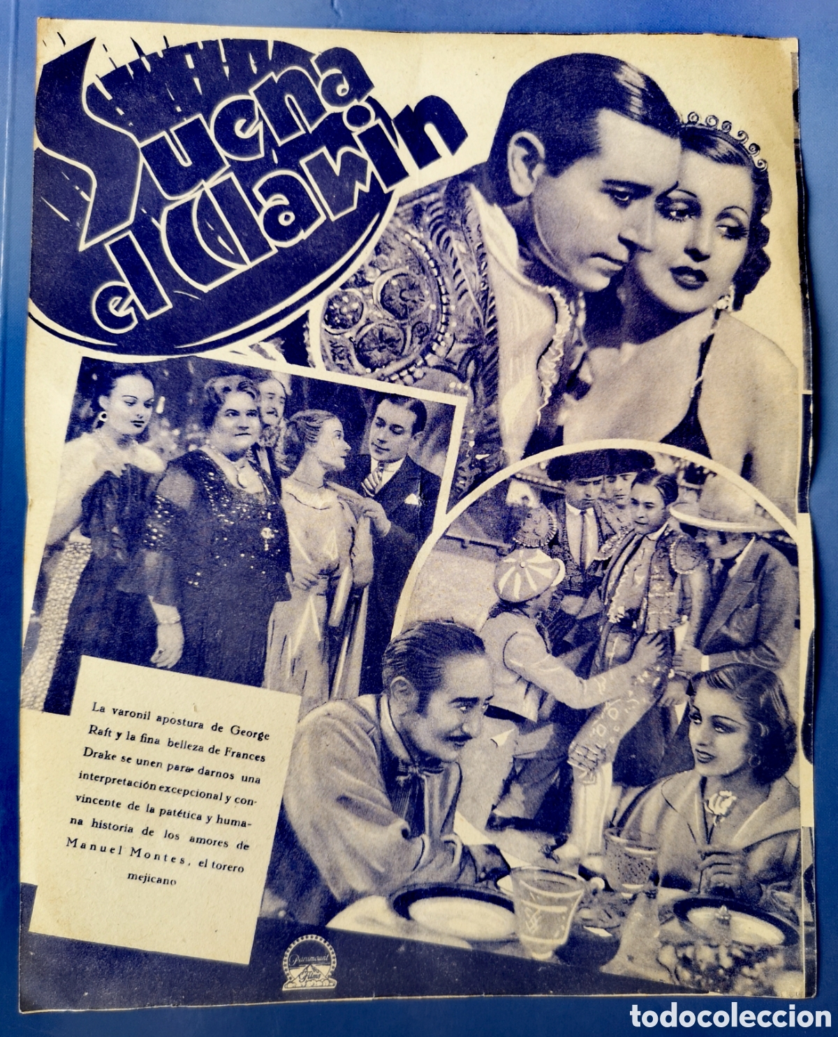 Cine: SUENA EL CLAR&Iacute;N - PROGRAMA DE MANO - Foto 2