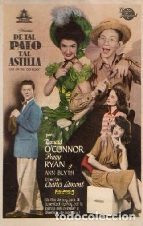 Cine: PROGRAMA DE CINE: DE TAL PALO TAL ASTILLA PC-9384 - Foto 1