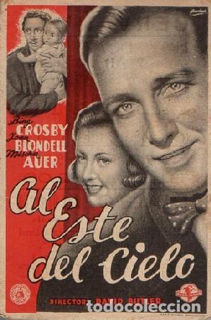 Cine: PROGRAMA DE CINE: AL ESTE DEL CIELO PC-9390 - Foto 1