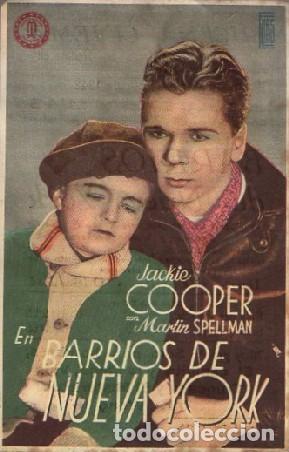 Cine: PROGRAMA DE CINE: BARRIOS DE NUEVA YORK PC-9396 - Foto 1
