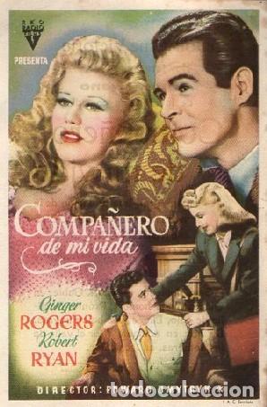 Cine: PROGRAMA DE CINE: COMPA&Ntilde;ERO DE MI VIDA PC-9407 - Foto 1