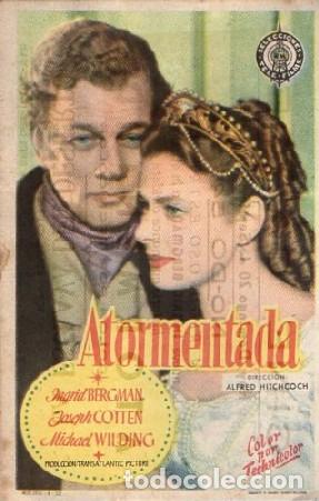 Cine: PROGRAMA DE CINE: ATORMENTADA PC-9412 - Foto 1
