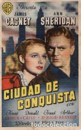 Cine: PROGRAMA DE CINE: CIUDAD DE CONQUISTA PC-9413 - Foto 1