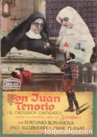 Cine: PROGRAMA DE CINE: DON JUAN TENORIO PC-9416 - Foto 1