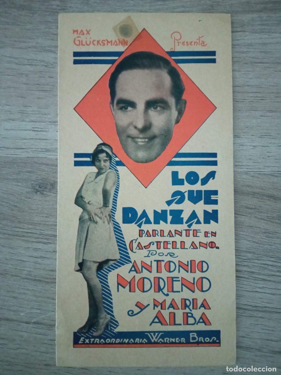Cine: LOS QUE DANZAN, ANTONIO MORENO, PROGRAMA URUGUAYO - Foto 1