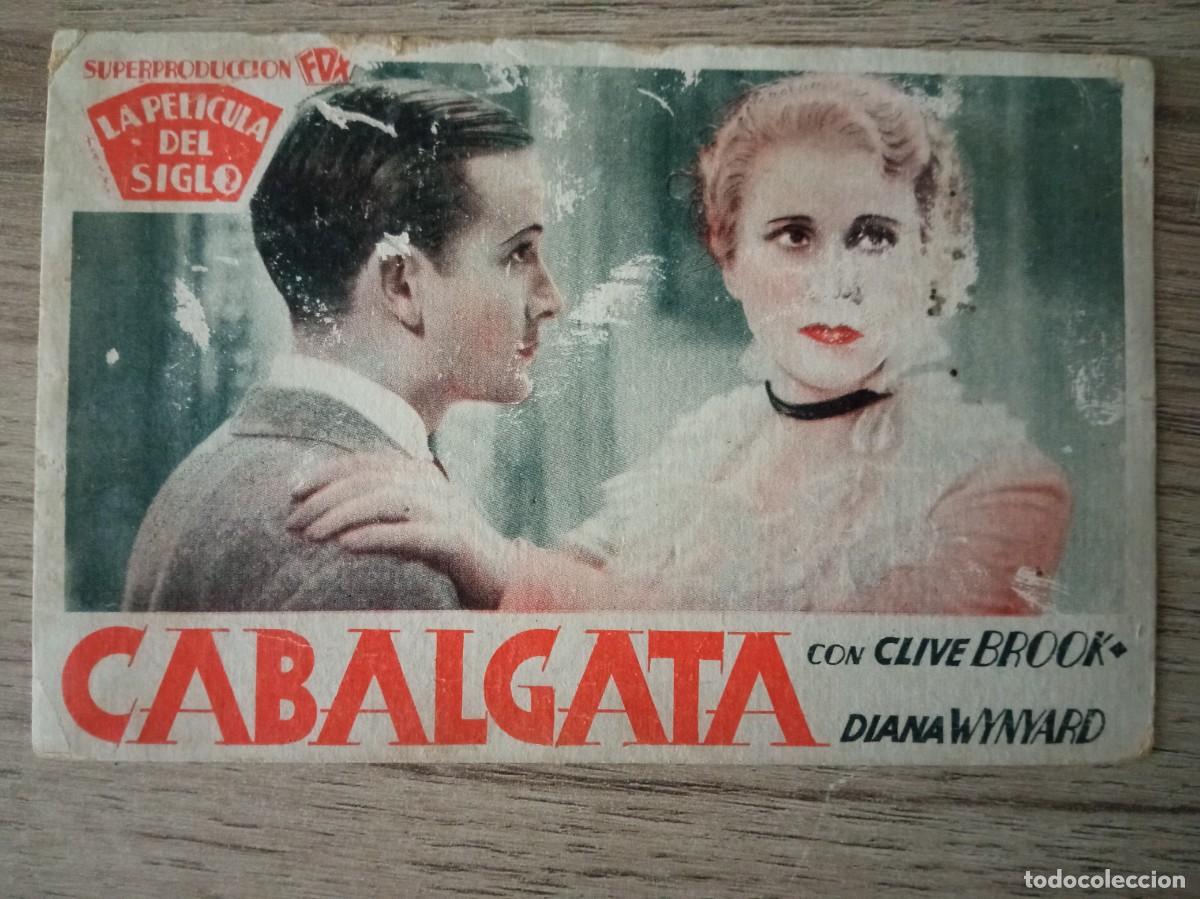 Cine: CABALGATA, CLIVE BROOK, DIANA WYNYARD - Foto 1