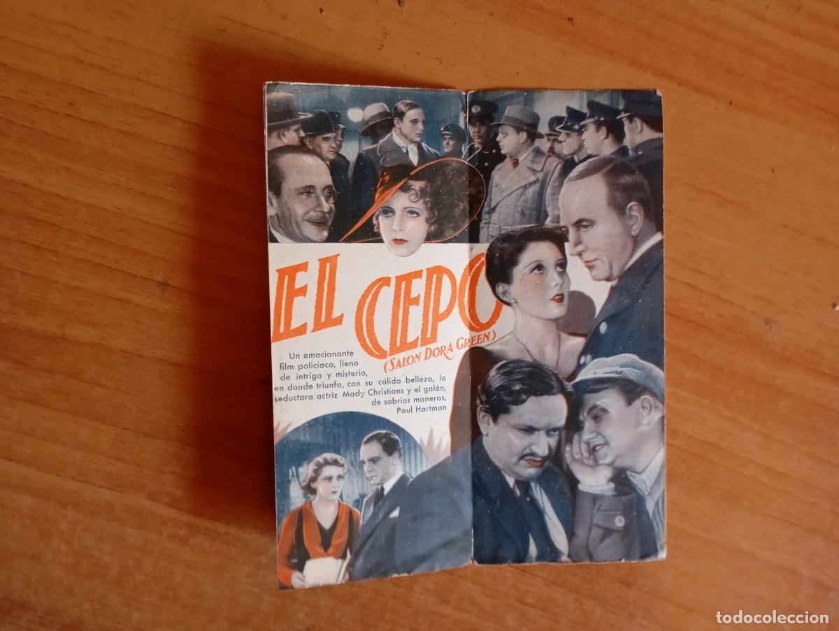 Cine: ROSA-.PROGRAMA DE LA PELICULA-- EL CEPO - Foto 3