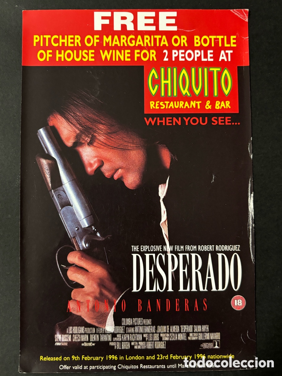 Cine: Programa Desperado Antonio Banderas - Foto 1