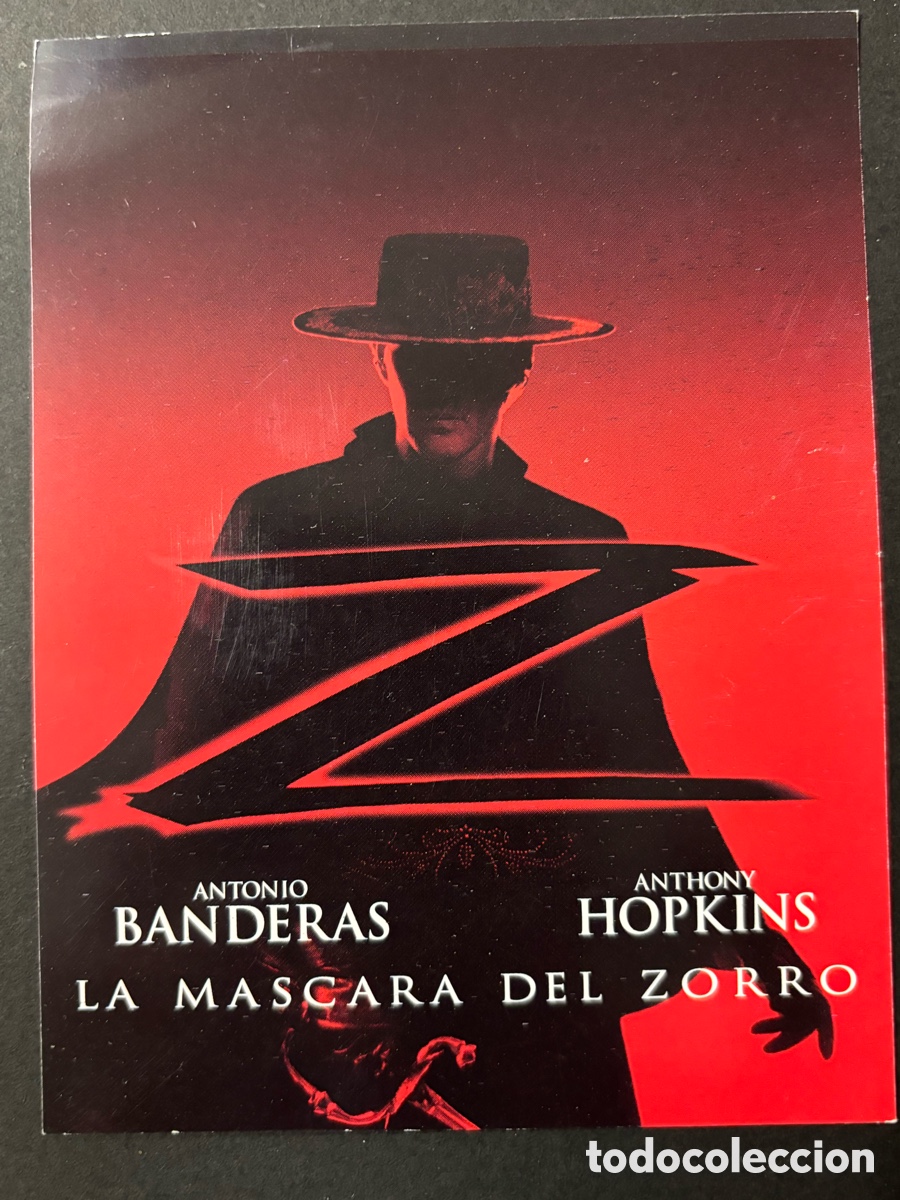 Cine: Programa la m&aacute;scara del zorro Antonio banderas - Foto 1