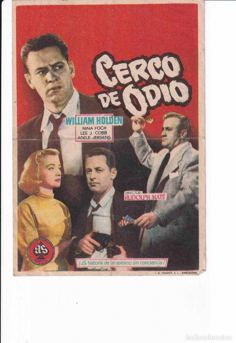Cine: CERCO DE ODIO : WILLIAM HOLDEN - Foto 1