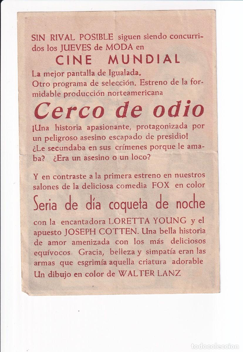 Cine: CERCO DE ODIO : WILLIAM HOLDEN - Foto 2