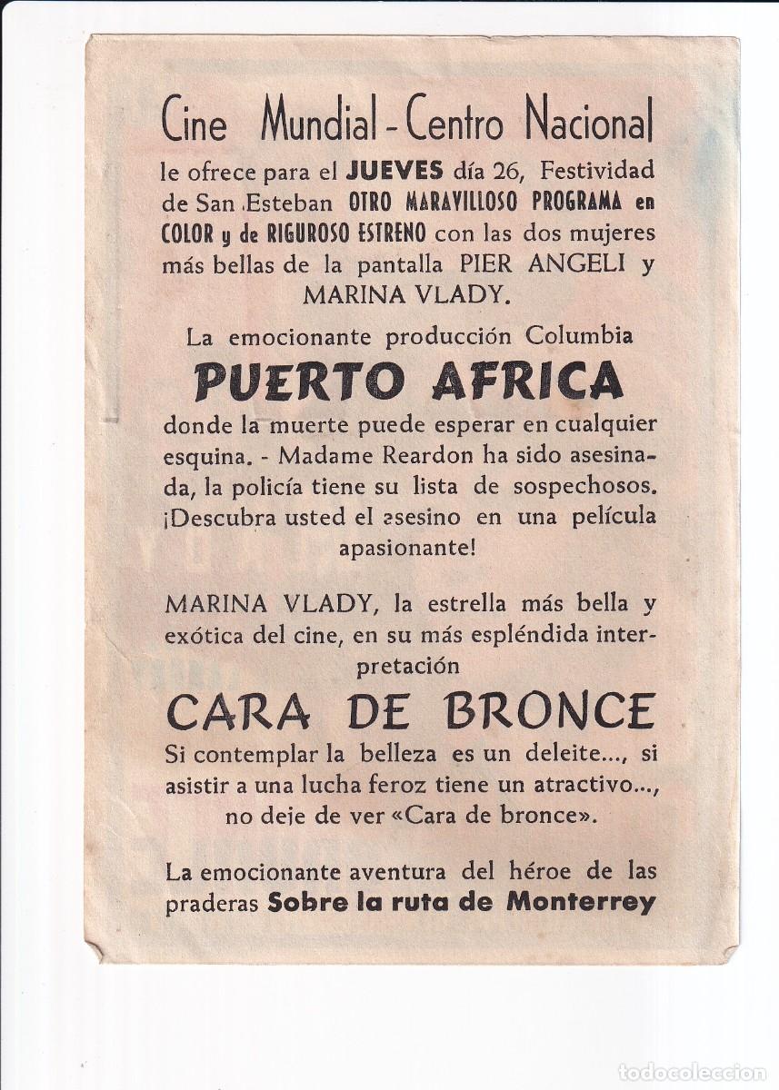 Cine: CARA DE BRONCE : MARINA VLADY - Foto 2