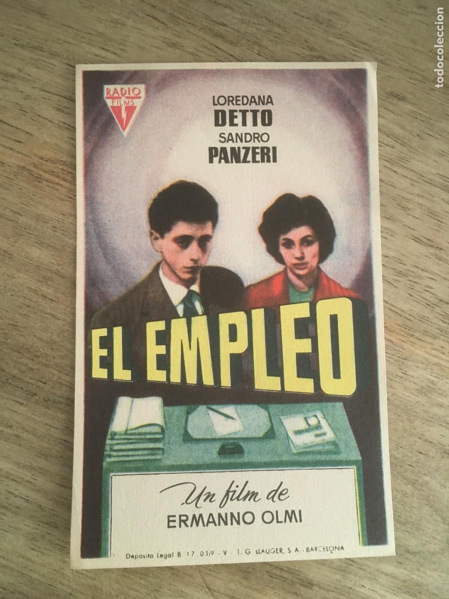 Kino: el empleo folleto de mano original estreno