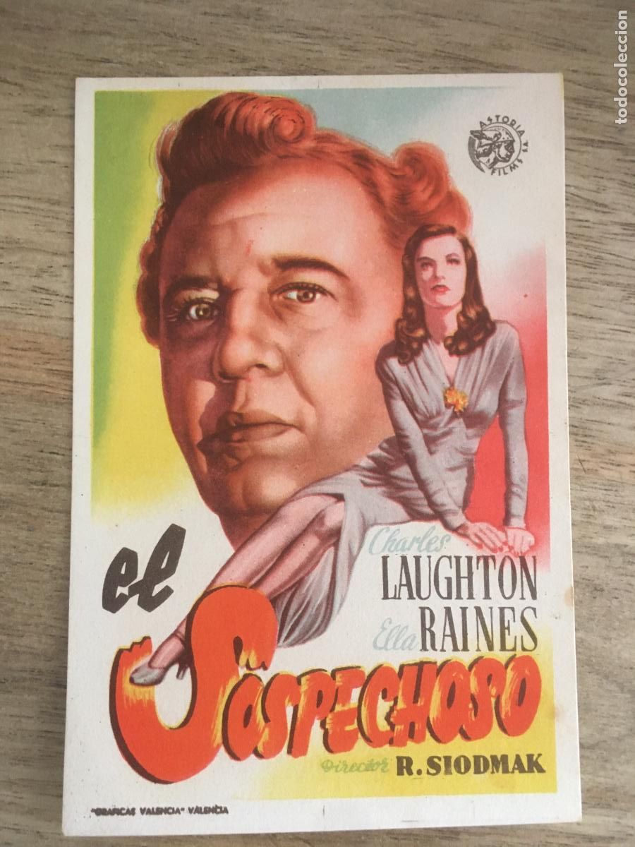 Kino: el sospechoso folleto de mano original estreno