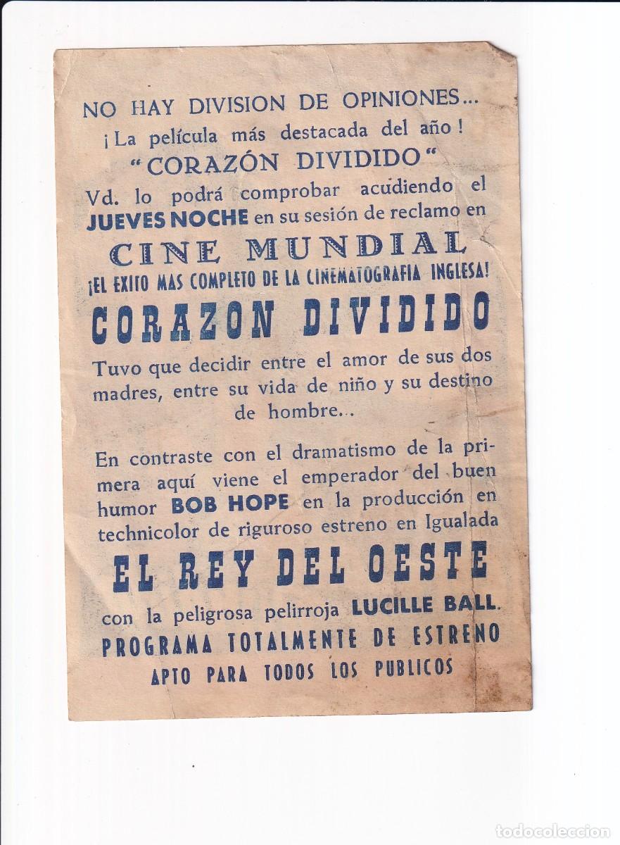 Cine: CORAZON DIVIDIDO : CARNELL BORCHERS - Foto 2