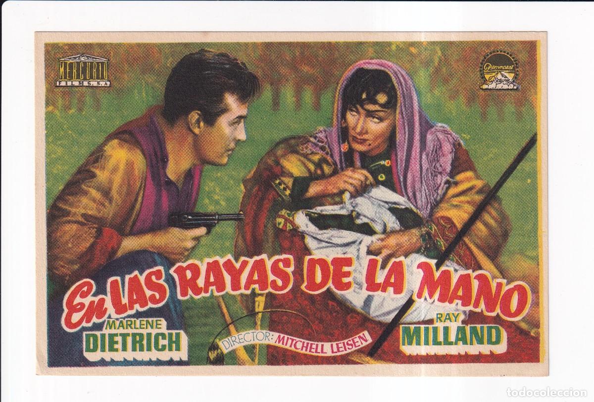 Cine: EN LAS RAYAS DE LA MANO : MARLENE DIETRICH - Foto 1