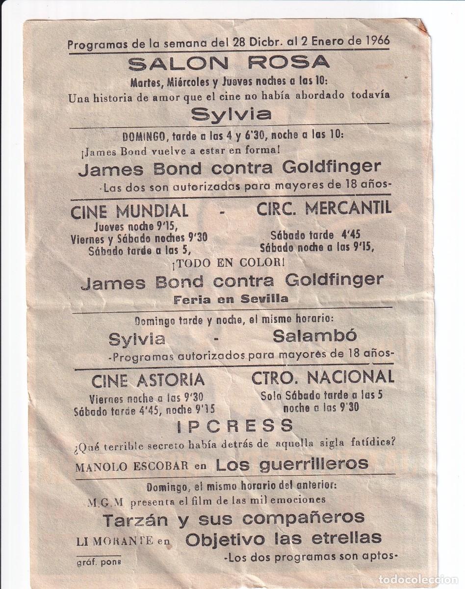 Cine: JAMES BOND contra GOLDEFINGER : SEAN CONNERY - Foto 2