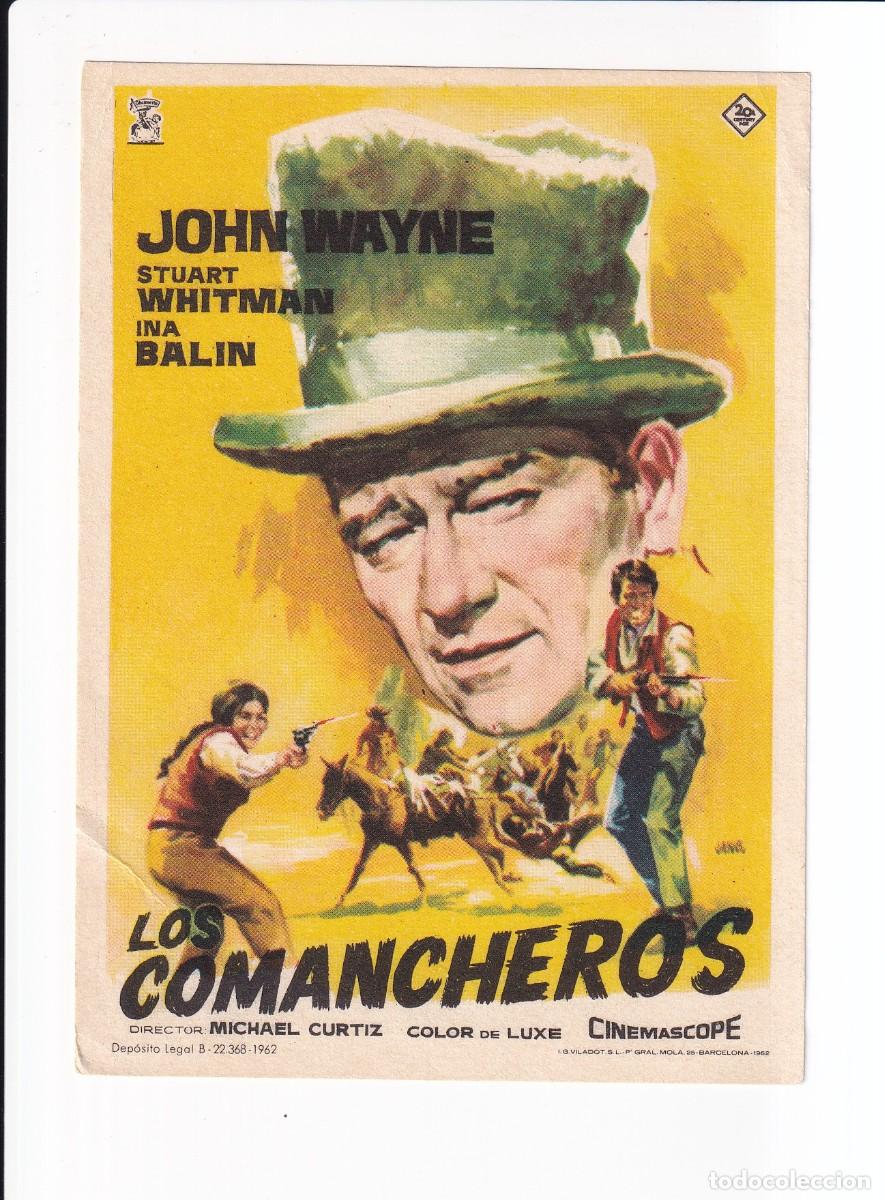 Cine: LOS COMANCHEROS .- JOHN WAYNE