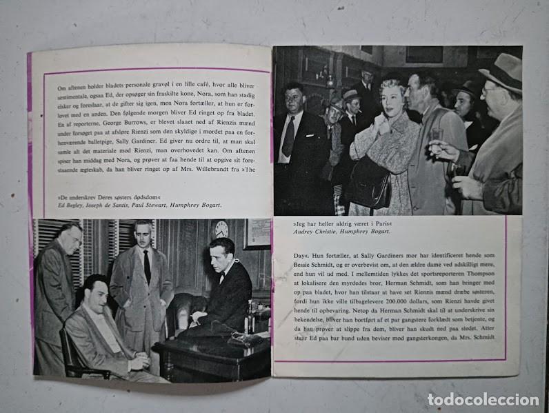 Cine: PTCC 198 EL CUARTO PODER PROGRAMA DANES HUMPHREY BOGART ETHEL BARRYMORE RICHARD BROOKS - Foto 2