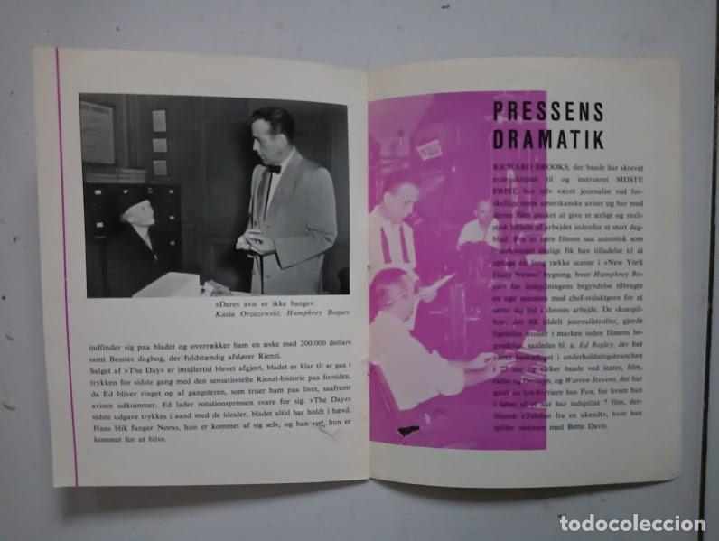 Cine: PTCC 198 EL CUARTO PODER PROGRAMA DANES HUMPHREY BOGART ETHEL BARRYMORE RICHARD BROOKS - Foto 3