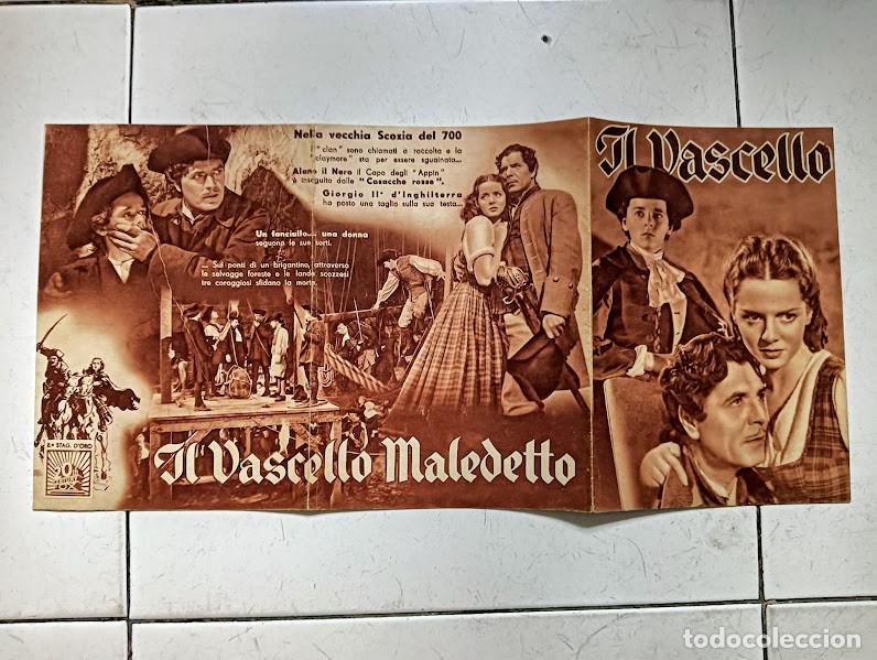 Cine: PTCC 199 KIDNAPPED PROGRAMA ITALIANO WARNER BAXTER FREDDIE BARTHOLOMEW - Foto 1