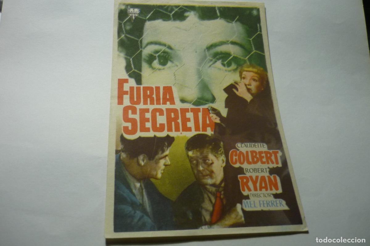 Cine: programa furia secreta - claudette colbert - Foto 1