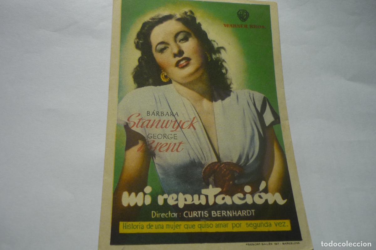 Cine: programa mi reputacion barbara stanwyck - Foto 1