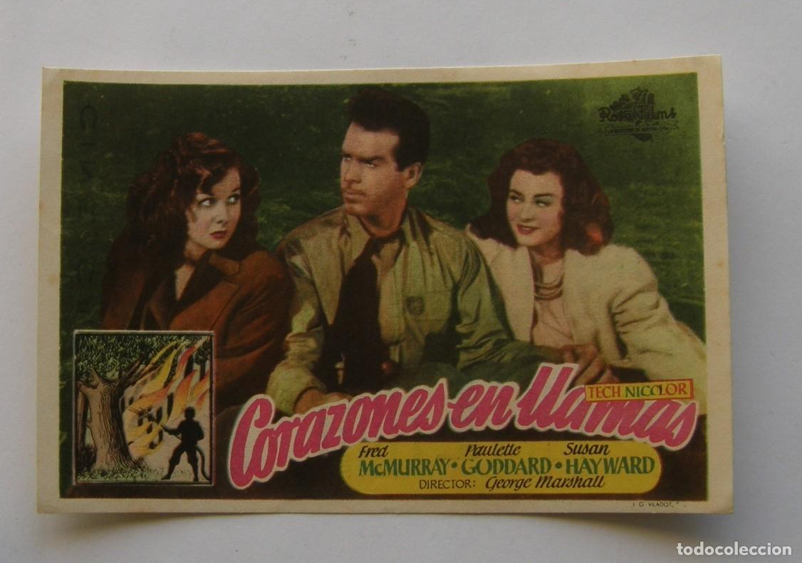 Cine: PROGRAMA DE CINE CORAZONES EN LLAMAS - Foto 1