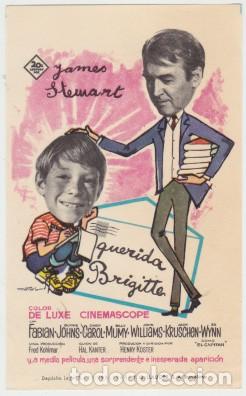 Cine: QUERIDA BRIGITTE (James Stewart y Brigitte Bardot) - Foto 1