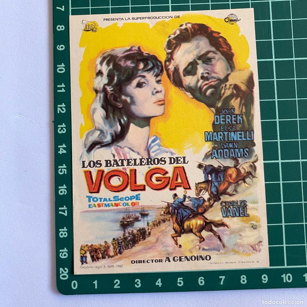 Cine: Programa de cine folleto de mano pelicula Volga