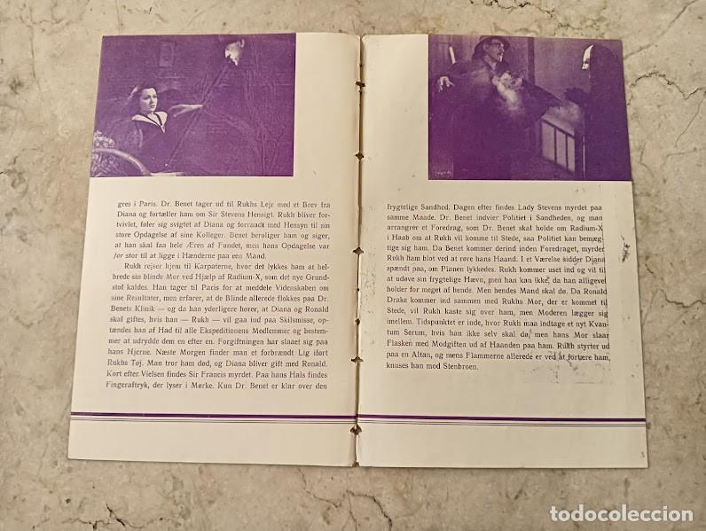 Cine: PTCC6 50 EL PODER INVISBLE PROGRAMA LIBRITO DANES BORIS KARLOFF BELA LUGOSI - Foto 3