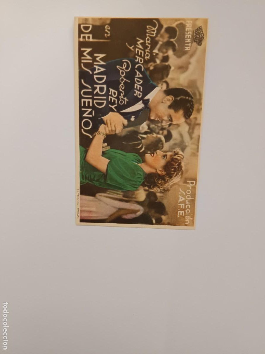 Cine: PROGRAMA DE CINE MADRID DE MIS SUE&Ntilde;OS - Foto 1