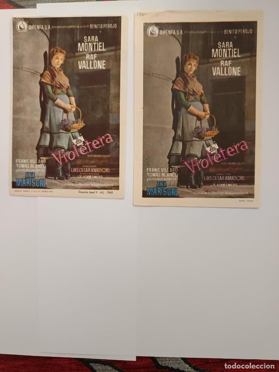 Cine: 2 PROGRAMAS DE CINE LA VIOLETERA(VARIANTE) - Foto 1