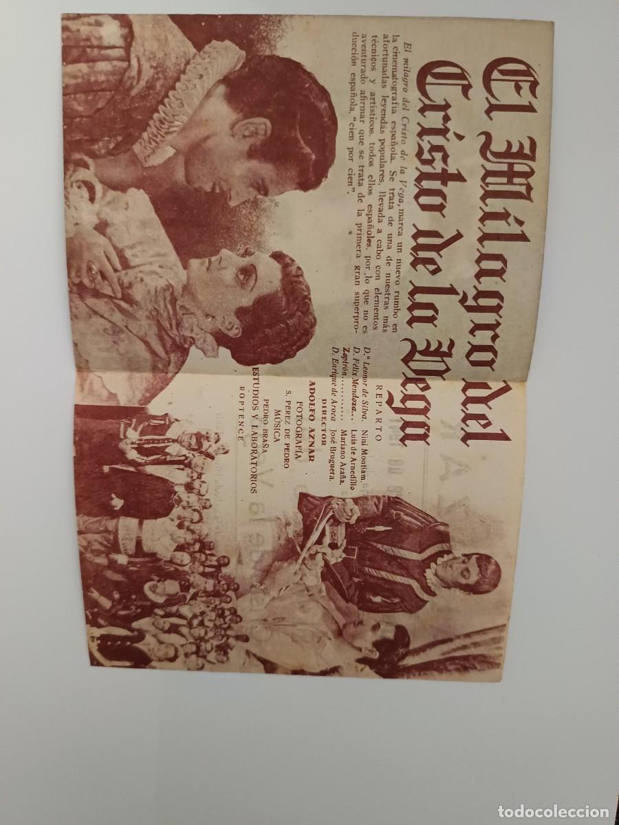 Cine: PROGRAMA DE CINE EL MILAGRO DEL CRISTO DE LA VEGA - Foto 3