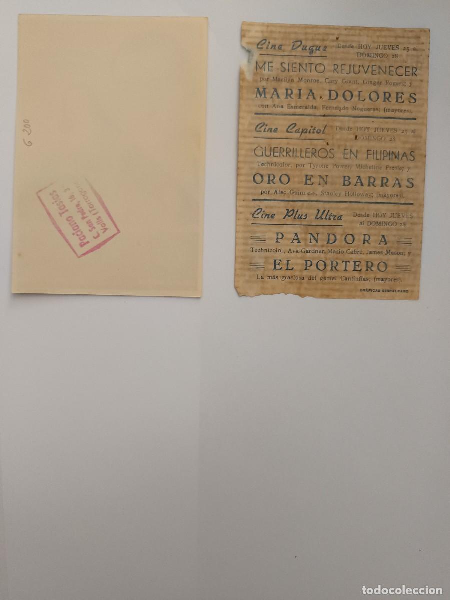 Cine: 2 PROGRAMAS DE CINE MARIA DOLORES - Foto 2