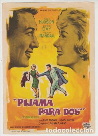 Cine: PIJAMA PARA DOS (Rock Hudson y Doris Day) - Foto 1