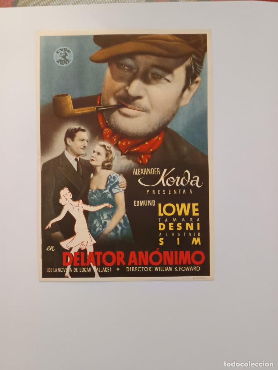 Cine: 3 PROGRAMAS DE CINE DELATOR ANONIMO - Foto 3