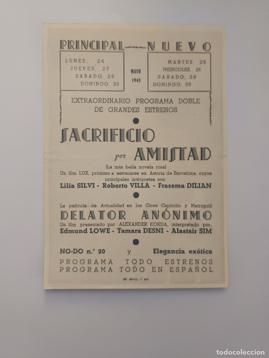Cine: 3 PROGRAMAS DE CINE DELATOR ANONIMO - Foto 4
