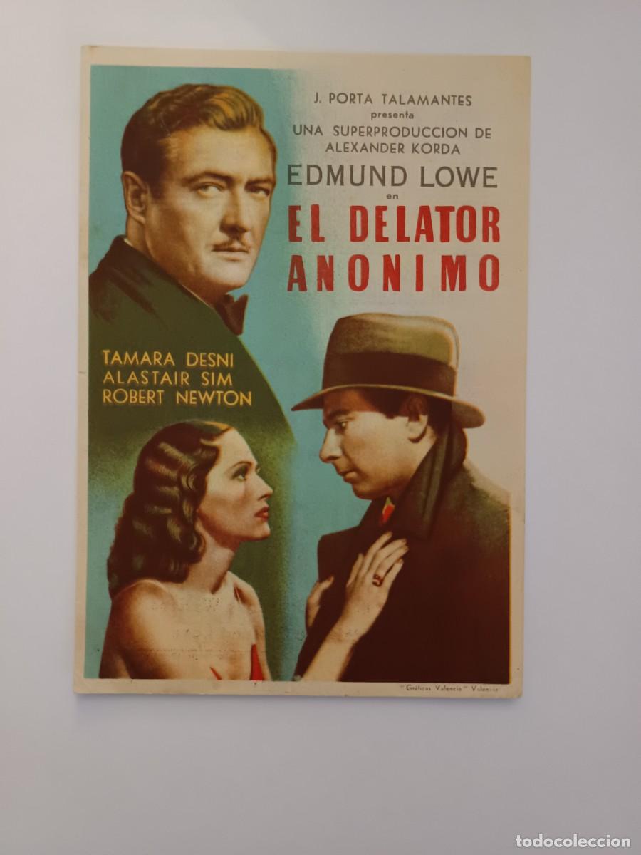Cine: 3 PROGRAMAS DE CINE DELATOR ANONIMO - Foto 5
