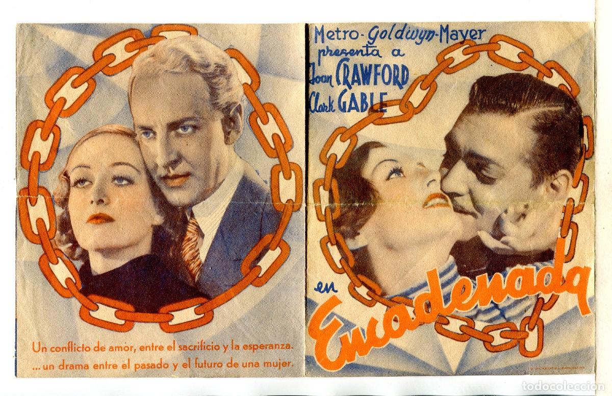 Cine: ENCADENADA, con Clark Gable. INTERIOR MARR&Oacute;N. - Foto 1