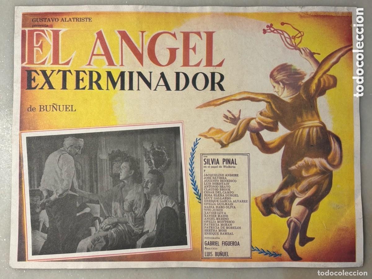 Cinema: Fotocromo peque&ntilde;o cartel &ldquo; el &aacute;ngel exterminador&rdquo; Bu&ntilde;uel