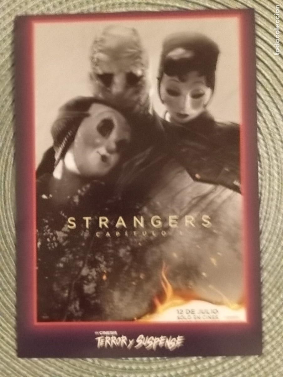 Cine: PROGRAMA DE ** STRANGERS . CAP&Iacute;TULO 0**. 21 x 15 CMS. - Foto 1