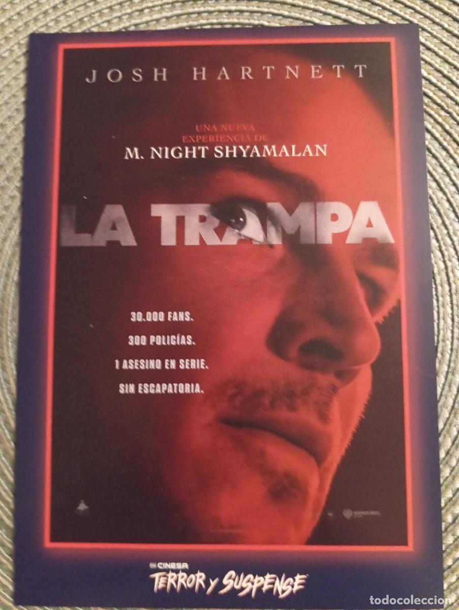 Cine: PROGRAMA DE **. LA TRAMPA **. 21 x 15 CMS. - Foto 1