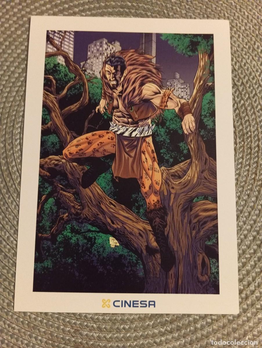 Cine: 1 PROGRAMA DE CINESA ** KRAVEN THE HUNTER **. AARON TAYLOR 21 x 15 CMS..